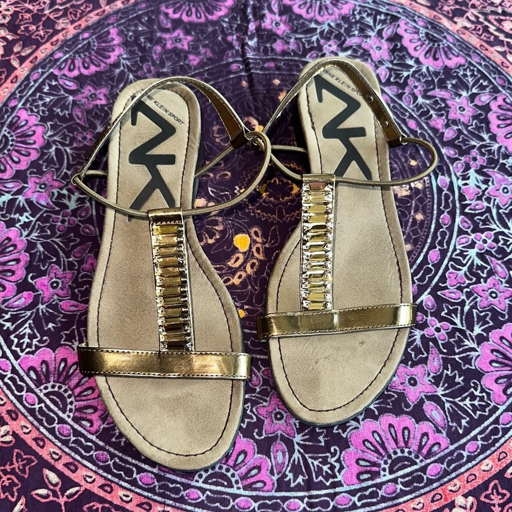 Anne Klein Rhinestone Sport Wedge